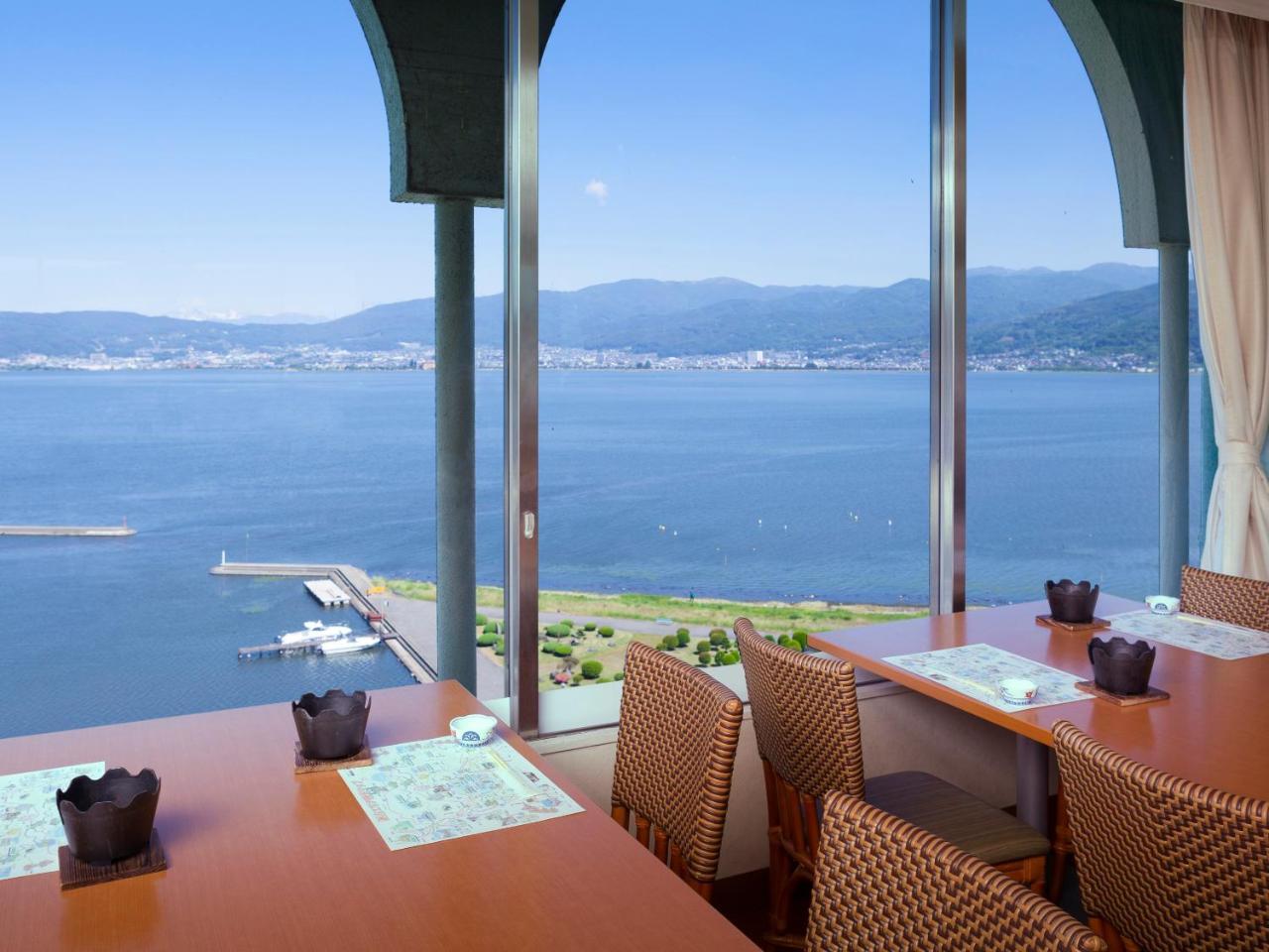 Suwa Lakeside Hotel Exterior photo